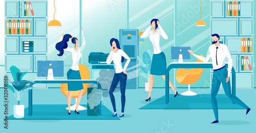 Stress at Work - Deadline, Computer Breakdown.