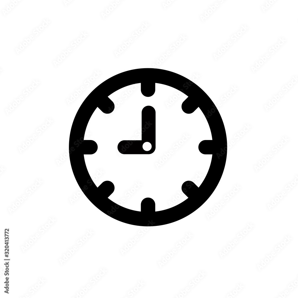 Clock icon in trendy flat style isolated on background. Clock icon page symbol for your web site design Clock icon logo, app, UI. Clock icon Vector illustration, EPS10. Clock icon in trendy flat style isolated on background. Clock icon page symbol for your web site design Clock icon logo, app, UI. Clock icon Vector illustration, EPS10.