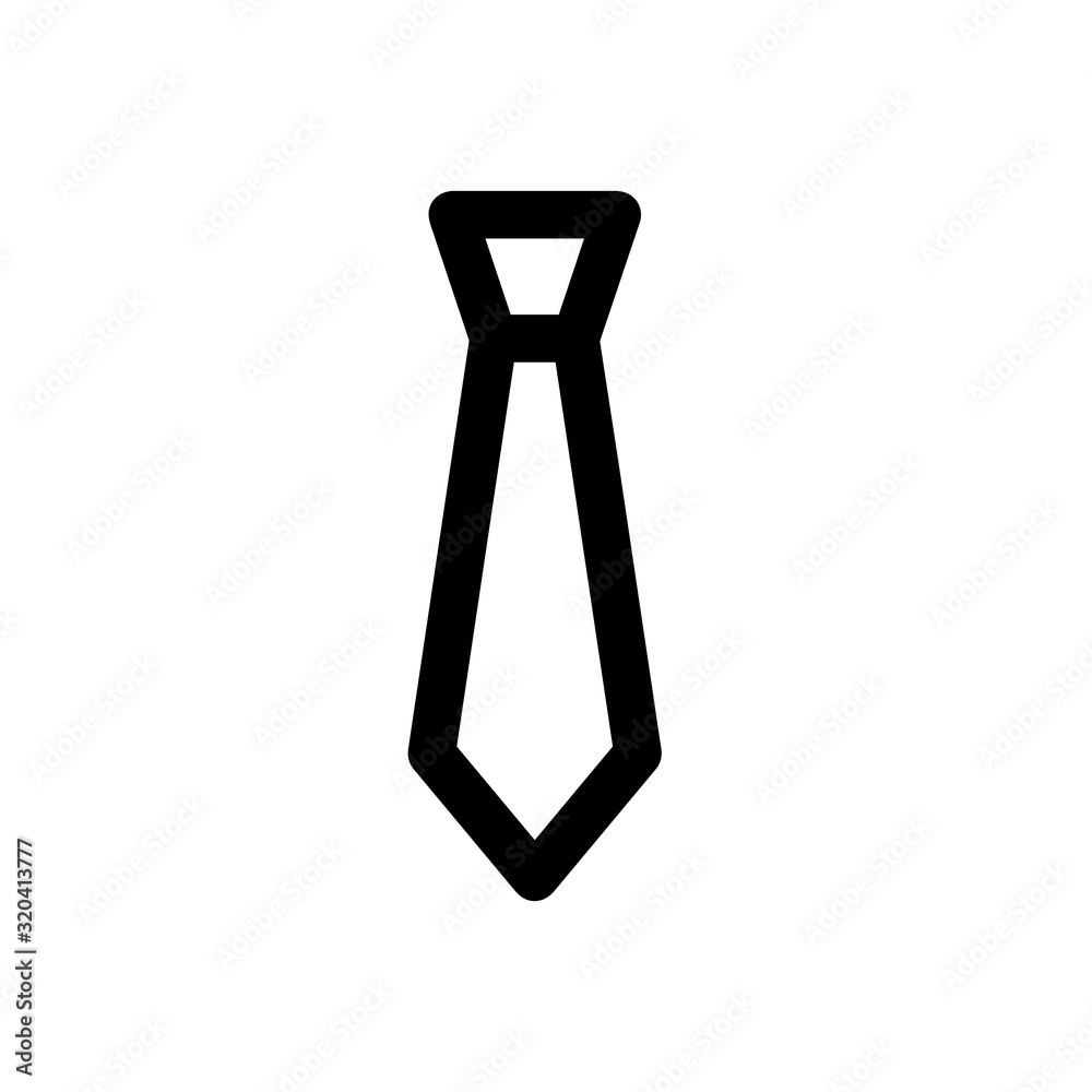 Tie Icon in trendy flat style isolated background. Necktie symbol for your web site design, logo, app, UI. Vector illustration, EPS10. Tie Icon in trendy flat style isolated background. Necktie symbol for your web site design, logo, app, UI. Vector illustration, EPS10.
