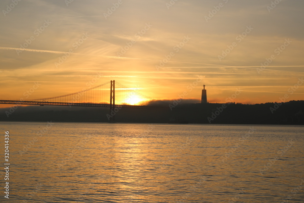 amanhecer em Belém lisboa