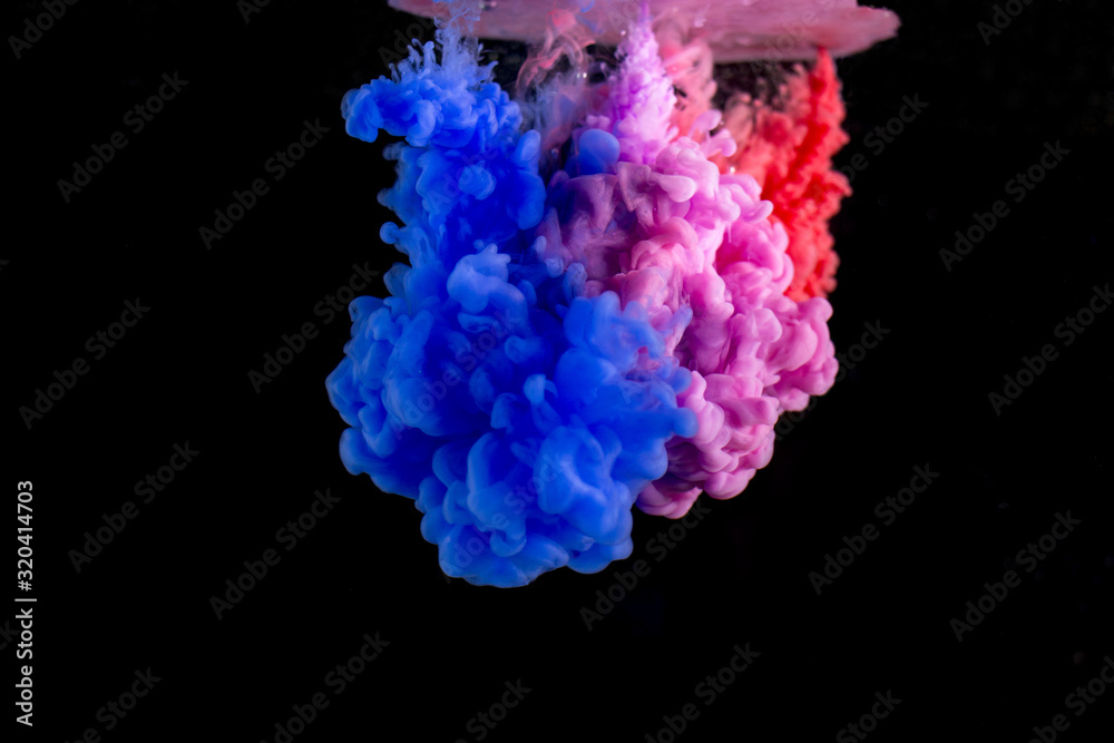 Volcanic explosion of bright colors. Volcano. Volcanic explosion of bright colors. Volcano.