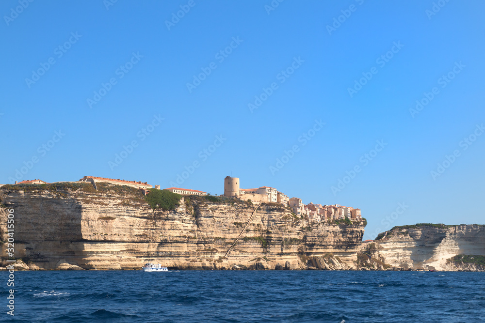 Bonifacio at island Corsica