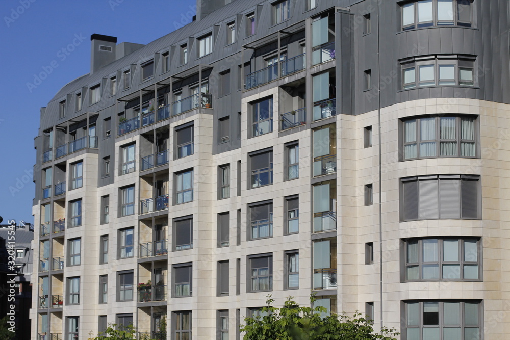 Building in a neighborhood of Bilbao