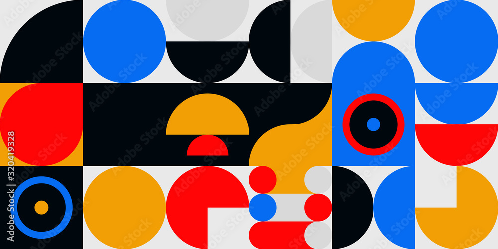 Abstract Vector Repetitive Pattern Design Abstract Vector Repetitive Pattern Design