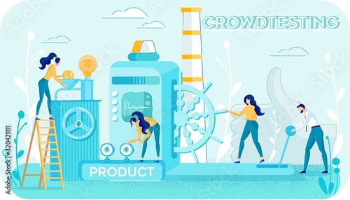 Crowdtesting and Subcontracting on Voluntary Basis