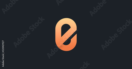 Elegant e letter logo icon vector design. Lxury company symbol.