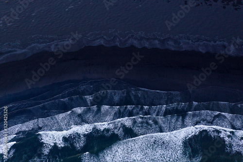 Top down view of giant ocea...
