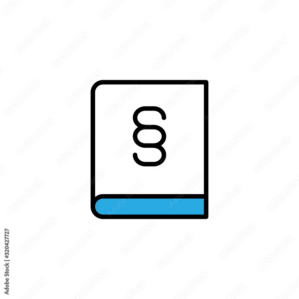 Vector Law justice icon Vector Law justice icon