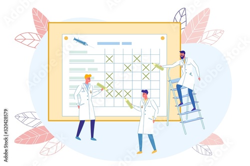 Therapists Make up Vaccine Schedule for Patient.