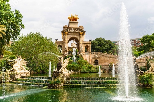 fountains in barcelona