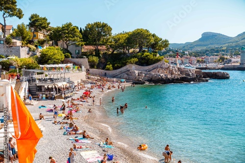 beach in cassis