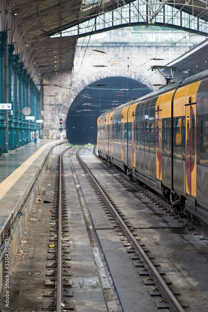 Porto, Portugal. Passenger train station Porto, Portugal. Passenger train station