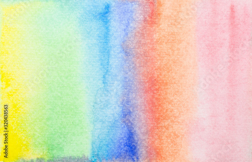 colorful watercolor paint