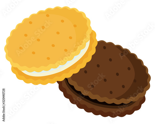 クッキー　お菓子　ビスケット　バターサンド