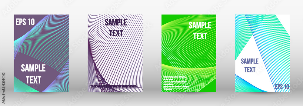 Geometric template with lines Geometric template with lines
