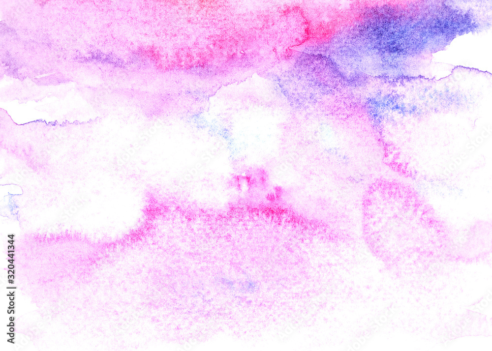 Obraz premium color pink watercolor background