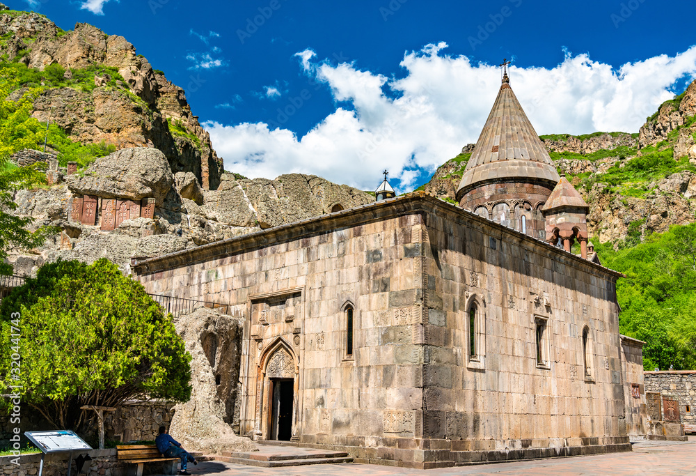 Geghard monastery, UNESCO world heritage in Armenia