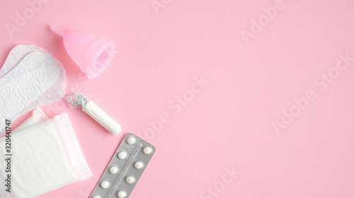 Canvas Print Feminine hygiene products