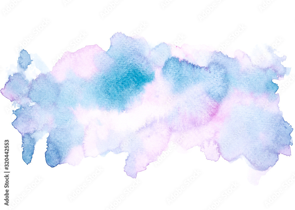 abstract watercolor hand painted background