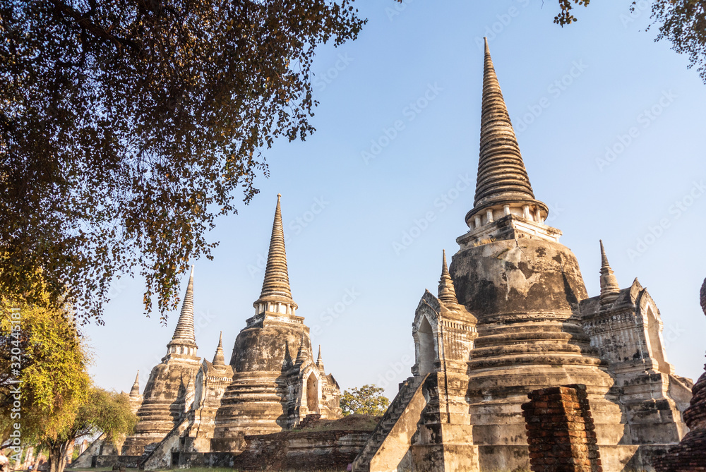 Old temple in Ayutthaya thailand