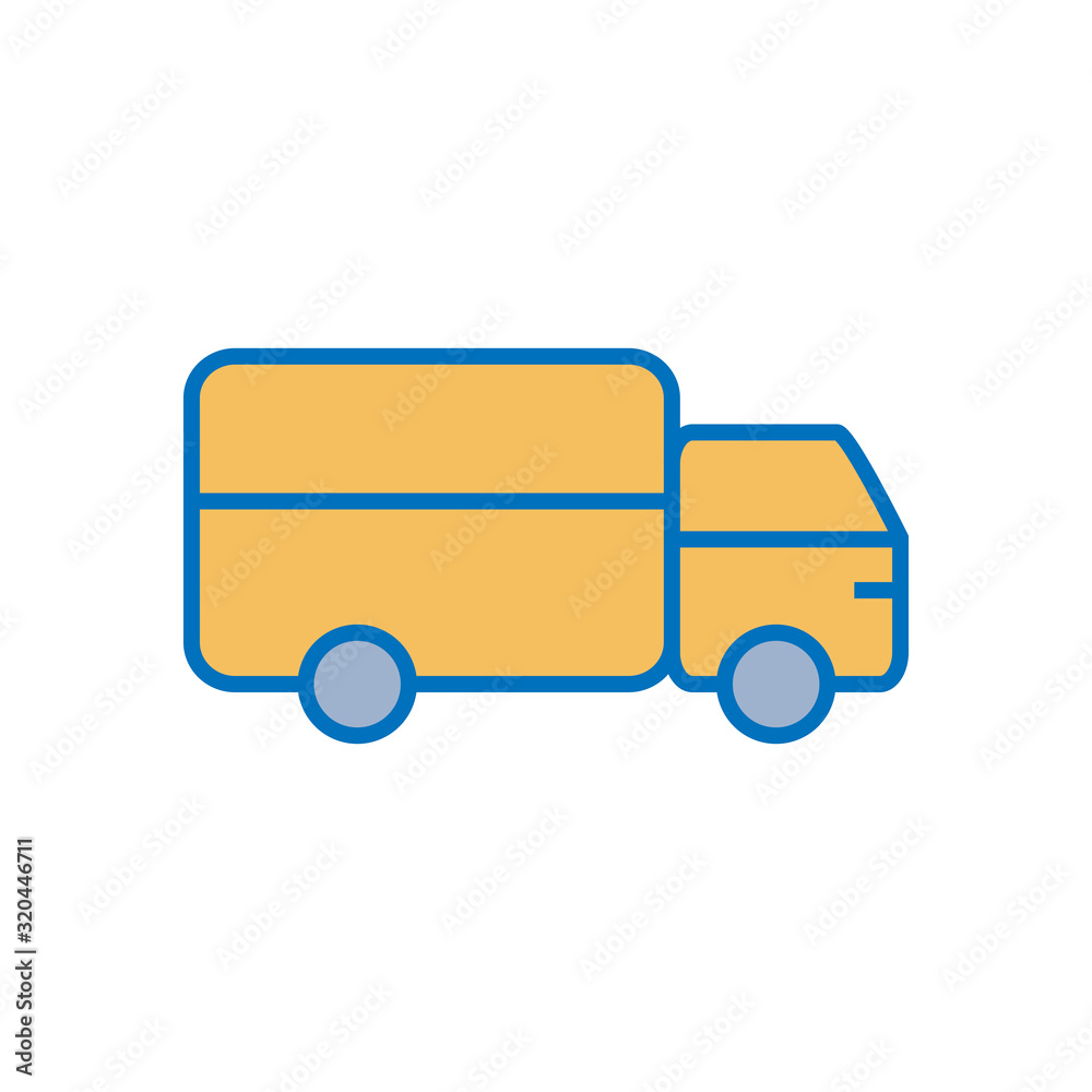 truck icon vector for your web design, logo, UI. illustration truck icon vector for your web design, logo, UI. illustration
