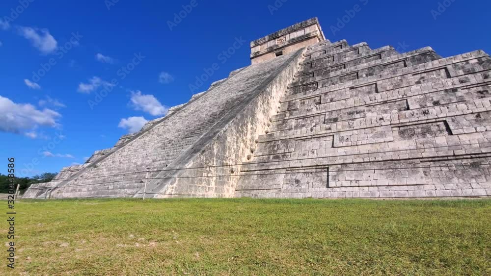 Chichen Itza, one of the largest Maya cities, a large pre-Columbian city built by the Maya people. The archaeological site is located in Yucatan State, Mexico Chichen Itza, one of the largest Maya cities, a large pre-Columbian city built by the Maya people. The archaeological site is located in Yucatan State, Mexico