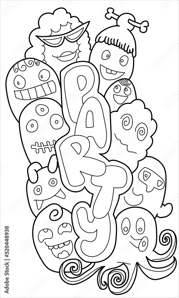doodle party set. Vector illustration of Celebration party carnival festive icons set. Hand drawn, Sketch icons for invitation, poster doodle party set. Vector illustration of Celebration party carnival festive icons set. Hand drawn, Sketch icons for invitation, poster