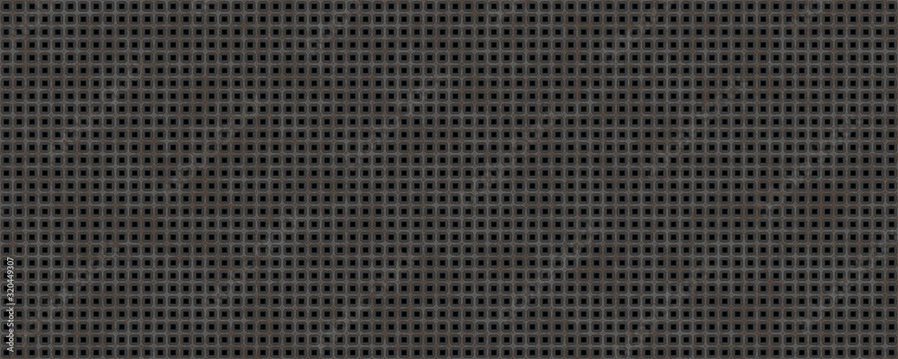 3d material galvanized square catwalk steel floor texture background