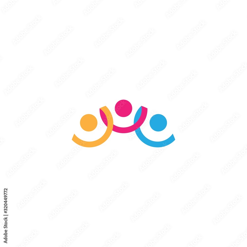 community logo template vector icon design community logo template vector icon design