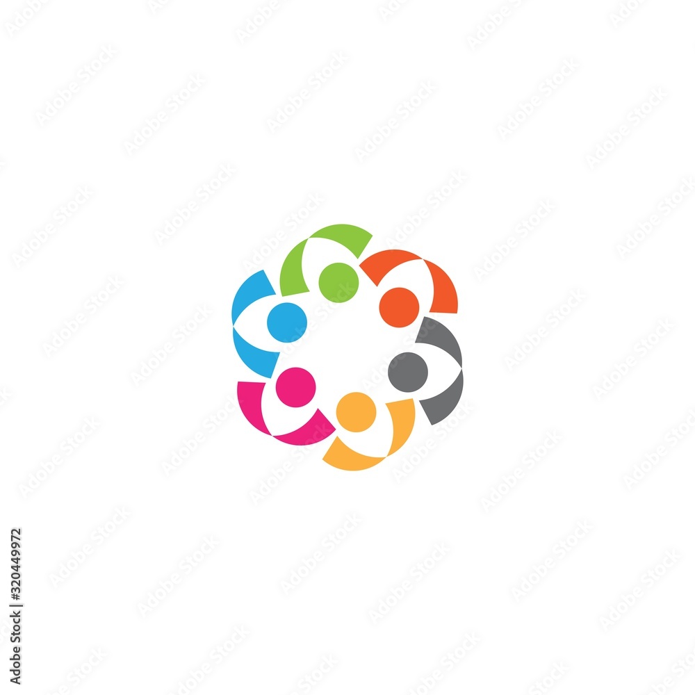 community logo template vector icon design community logo template vector icon design