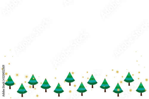 杉花粉の背景素材