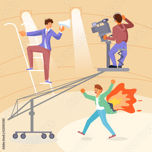 Thriller film motion production