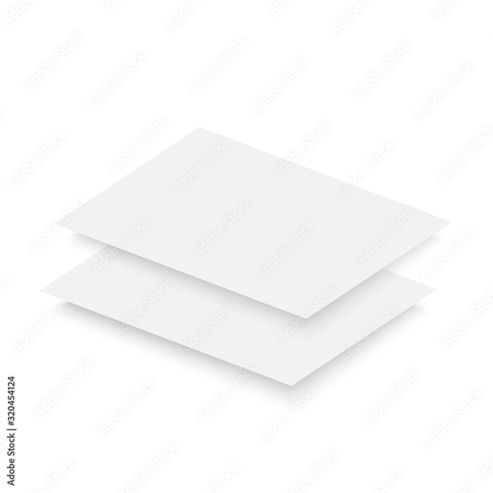 Blank empty magazine, album or book template. vector Blank empty magazine, album or book template. vector