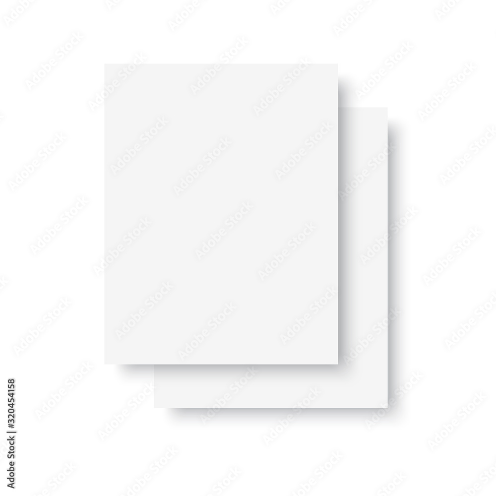 Blank empty magazine, album or book template. vector Blank empty magazine, album or book template. vector