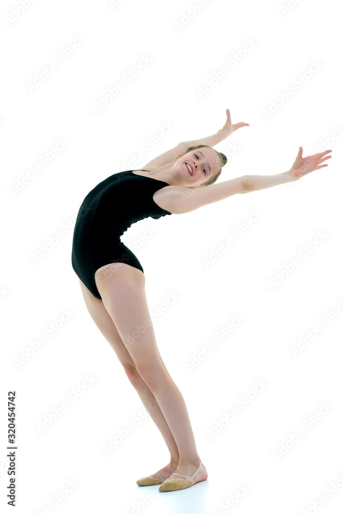 The gymnast perform an acrobatic element. The gymnast perform an acrobatic element.