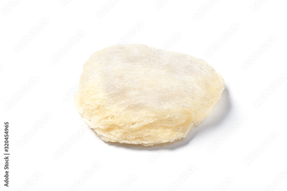 Raw Bird's nest on white background, Raw Bird's nest on white background,