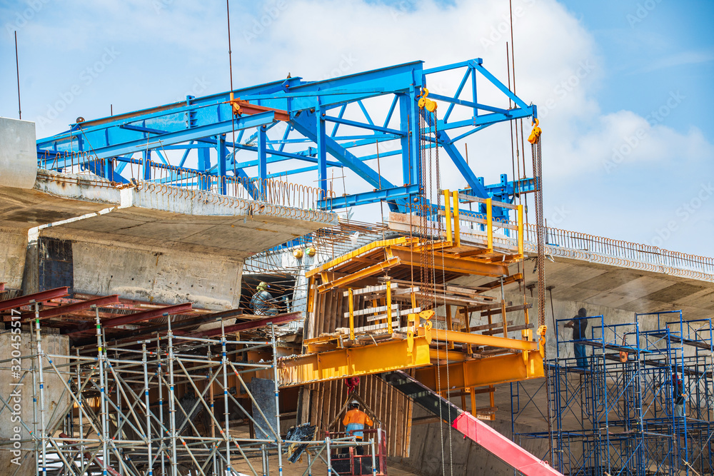 Expressway project construction. Expressway project construction.