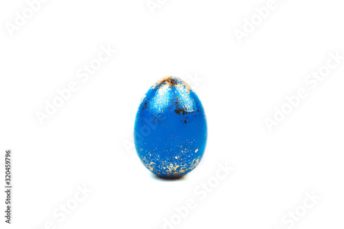 easter egg isolated on white with modern design.
