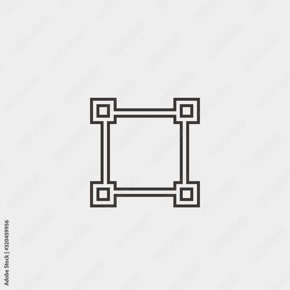 crop icon vector illustration and symbol foir website and graphic design crop icon vector illustration and symbol foir website and graphic design
