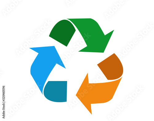 Vector recycle signs