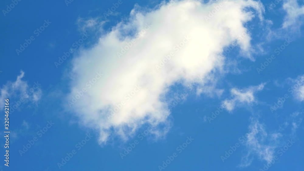 pure heap white cloud movung on blue sky time lapse pure heap white cloud movung on blue sky time lapse