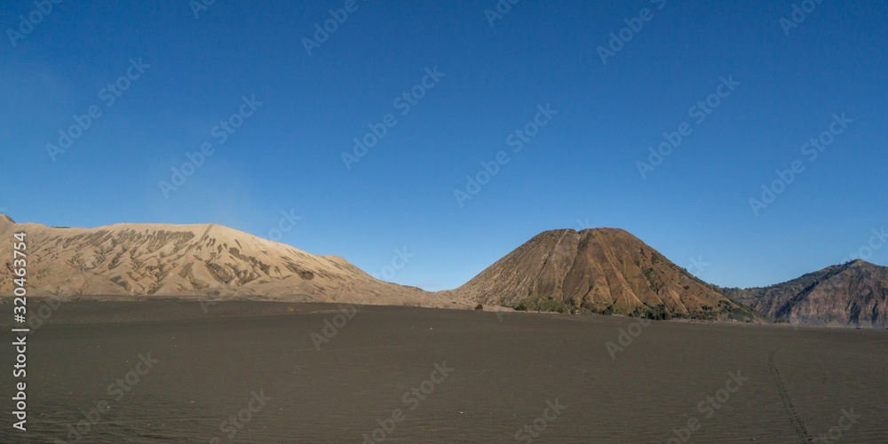 Travelling in Bromo Mountain National Park