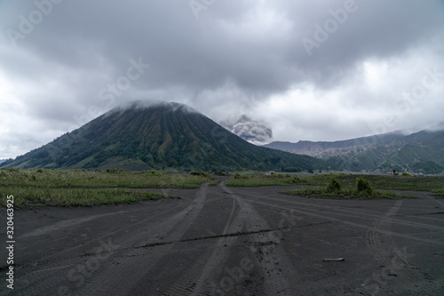 Travelling in Bromo Mountain National Park