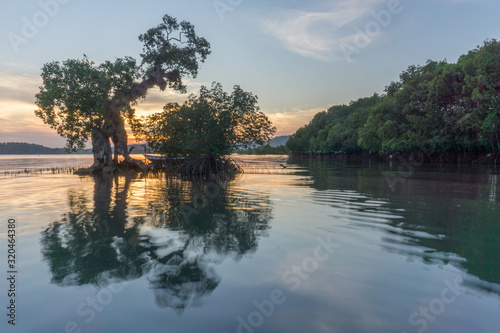 Landscape of Bawean island in Gresik, East Java, Indonesia photo