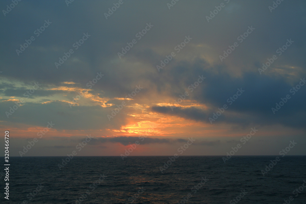Sunset Over the Pacific (CA 03927)
