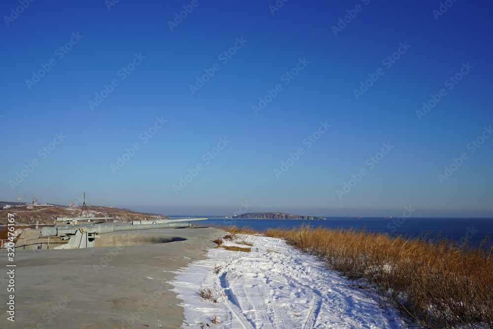 sea landscape. Vladivostok, Russia. sea landscape. Vladivostok, Russia.