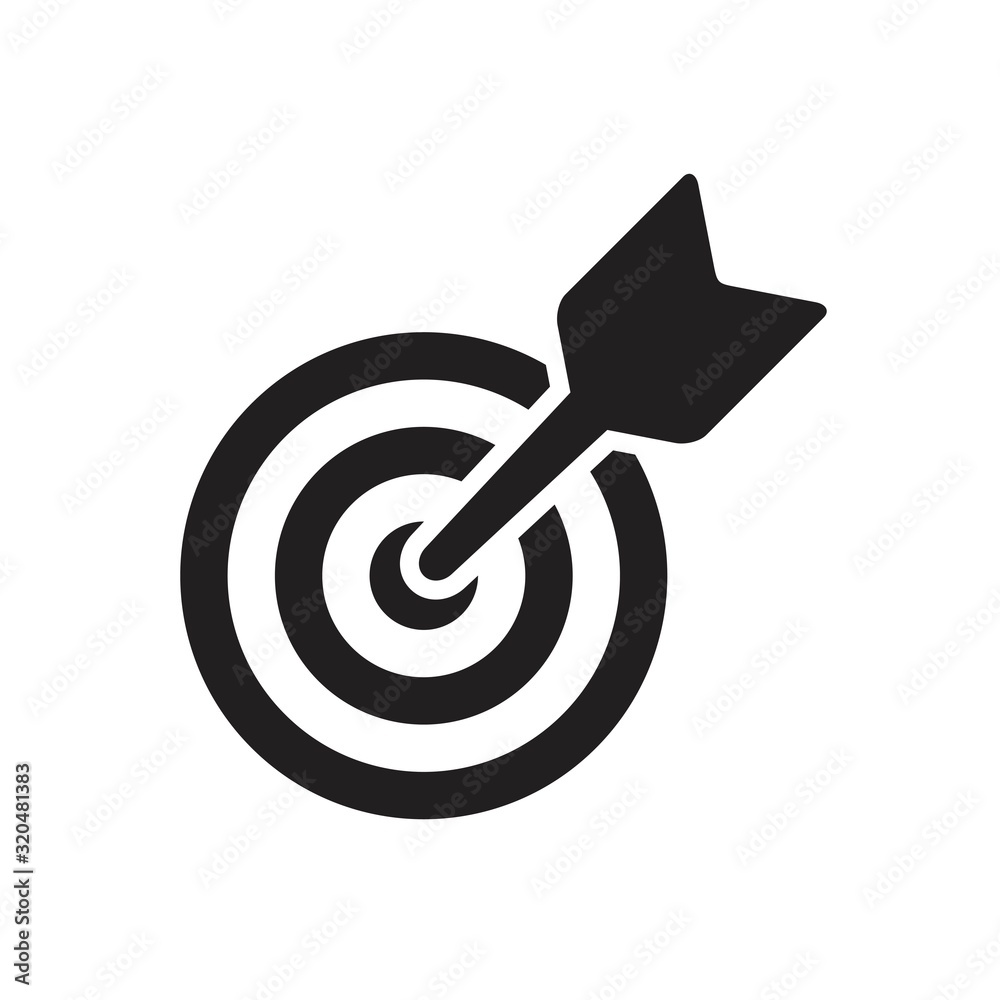 Focus Arrow icon template black color editable. Focus Arrow icon symbol Flat vector illustration for graphic and web design. Focus Arrow icon template black color editable. Focus Arrow icon symbol Flat vector illustration for graphic and web design.