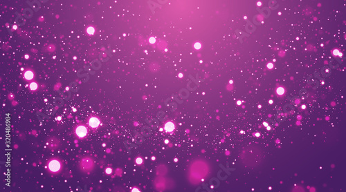 Abstract festive background with sparkling purple glittering effect
