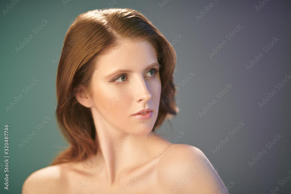 Fototapeta premium natural sensual girl