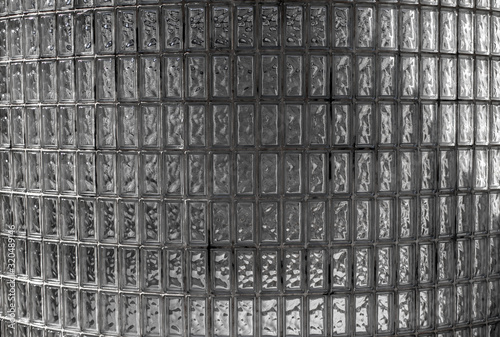 Glossy glass tile round pan...